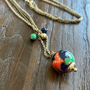 Vera Bradley Ball Pendant Necklace